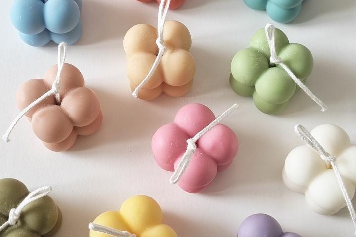 미니 큐브 오브제 캔들 11colors