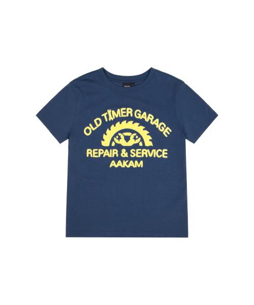 Repair Service Boucle Half Top (Navy)