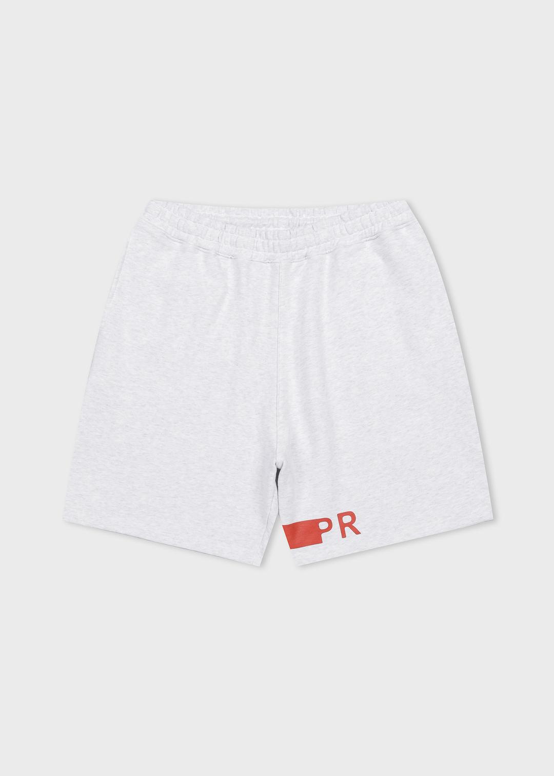 Oversized Track Shorts Grey