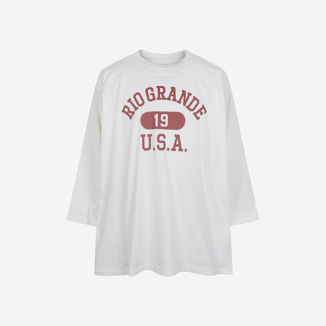 Ciota Football 3/4 Sleeve T-Shirts Off
