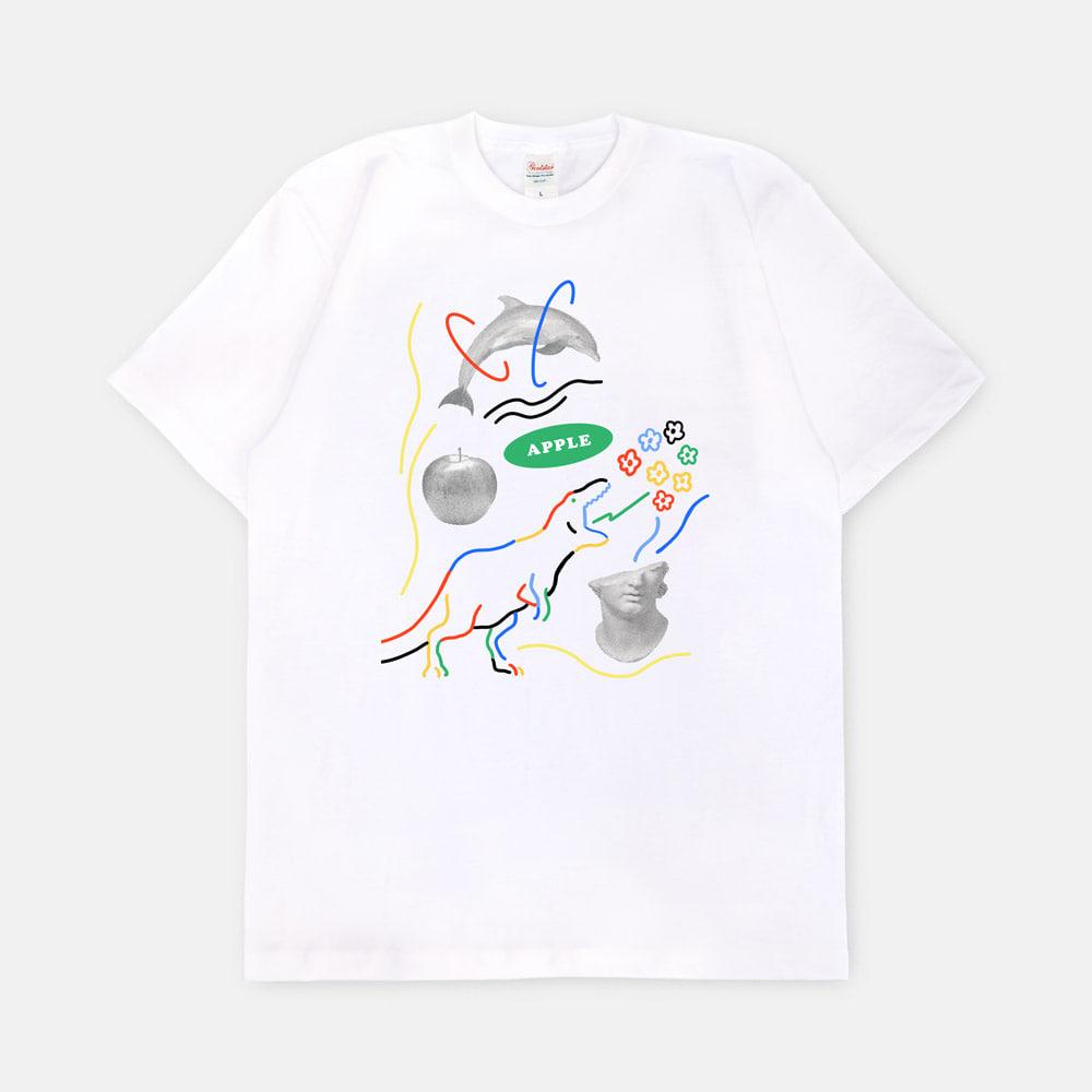 APPLE Graphic 반팔티셔츠