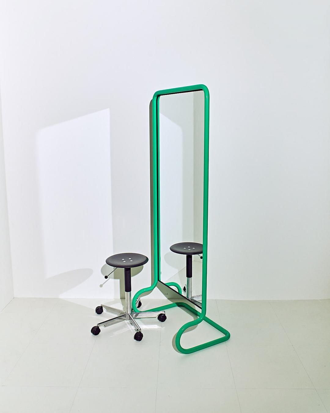#01773 / Super Tube Mirror - Stand (green)