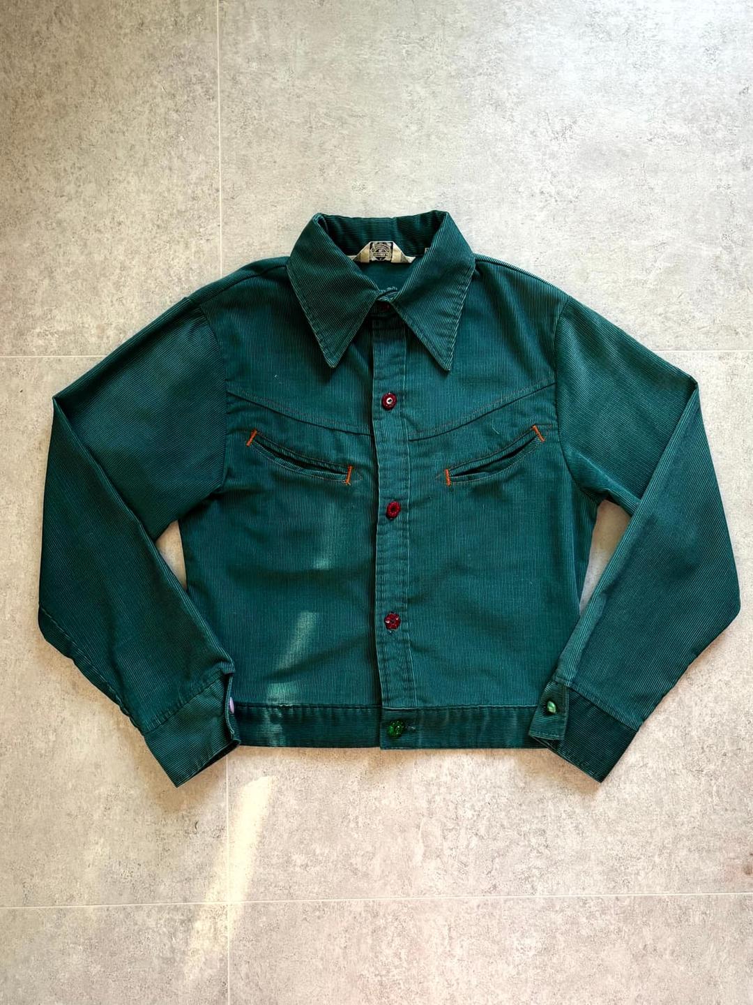 70's 리바이스 코듀로이 웨스턴 자켓 S(55~66) | 후루츠패밀리