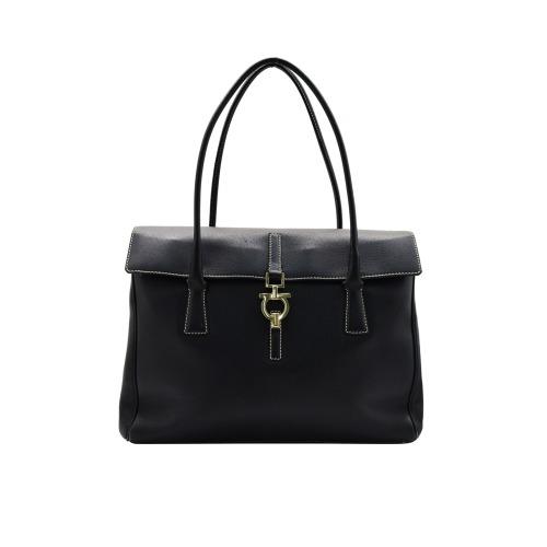 FERRAGAMO 페라가모 레더 사첼 숄더백 10777