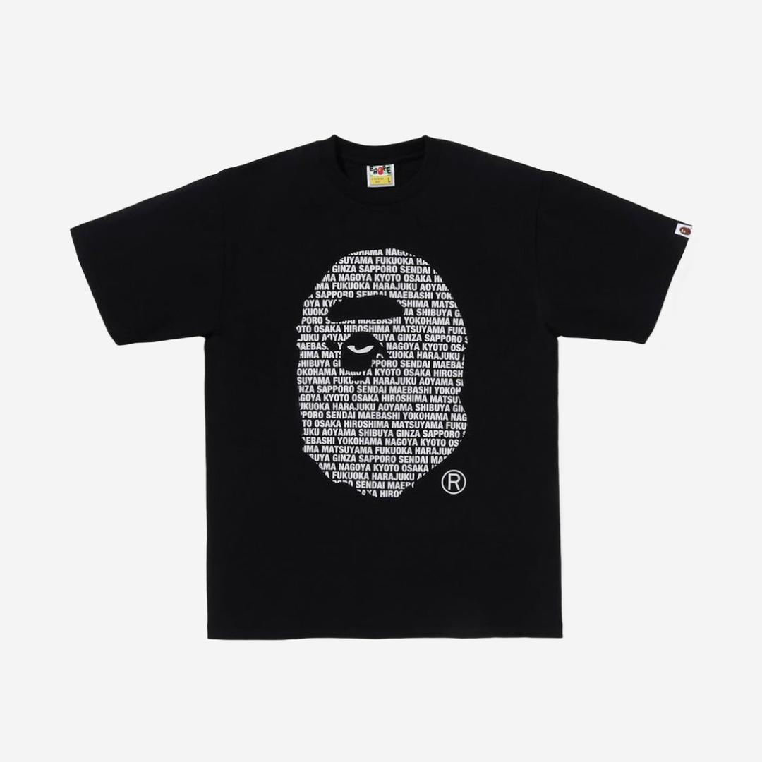 BAPE Japan Ape Head T-Shirt Black