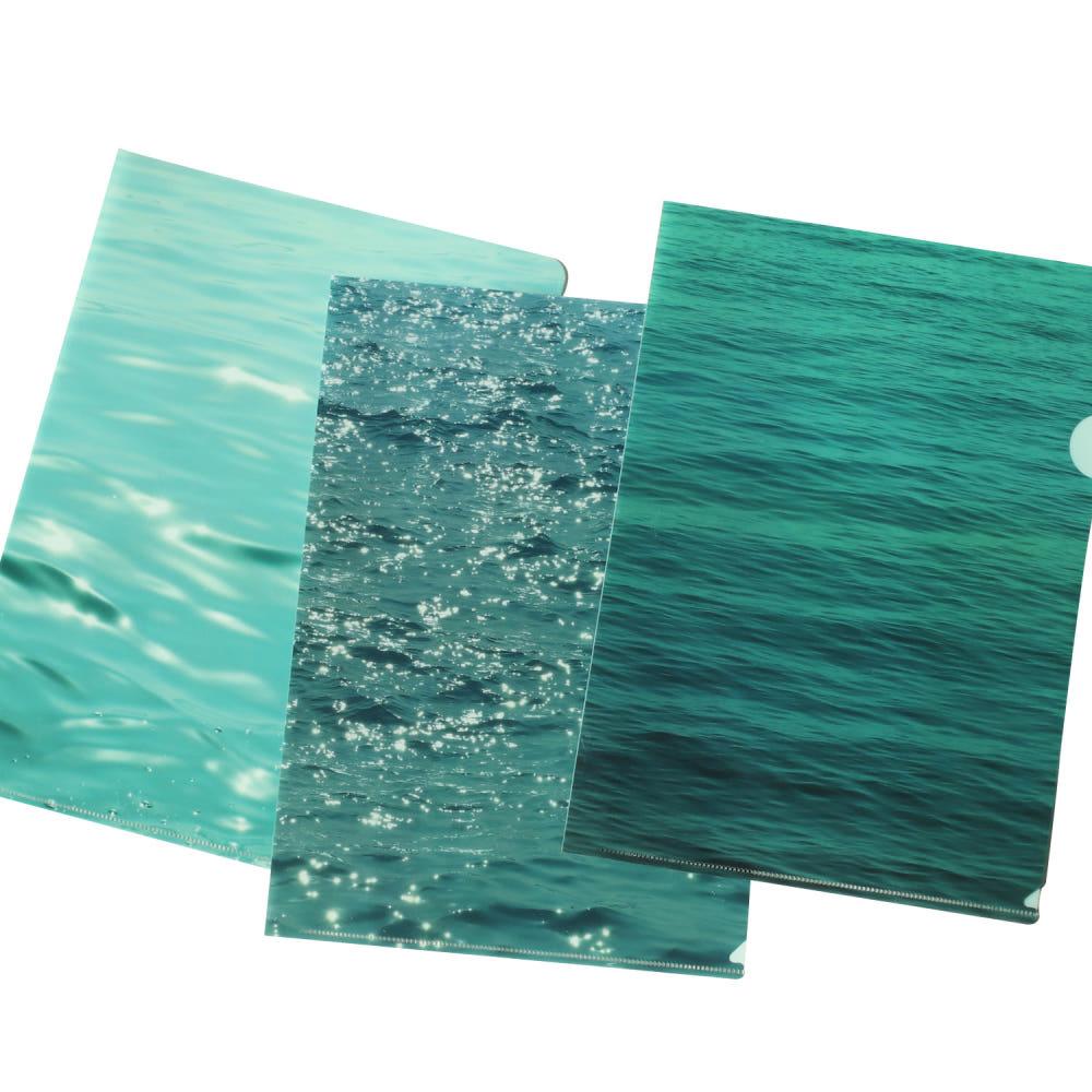 [포그보우] A4 클리어화일 L자파일 gleaming file 