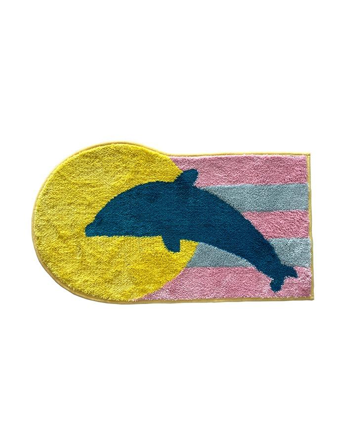 blue hour) Dolphin In the Sun Bath mat 2차 재입고