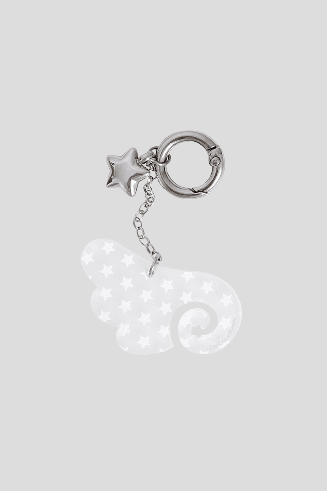 Angel wing keyring (Left)