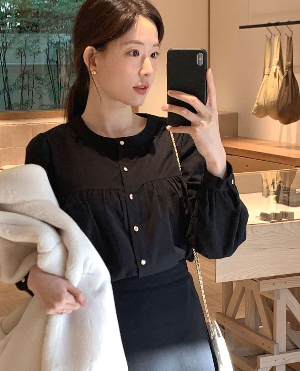 [CRKO] 데이브 셔링 블라우스