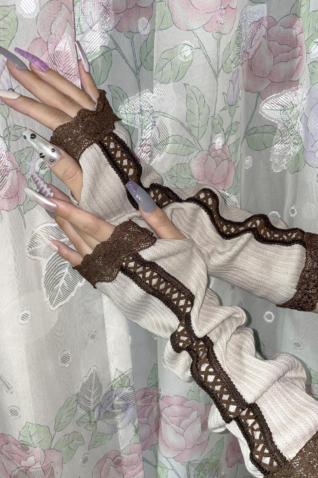 [pre-order] Leshij corset warmer (beige)