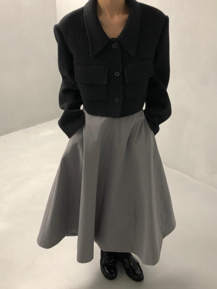 메종스텝 로운스커트 2color