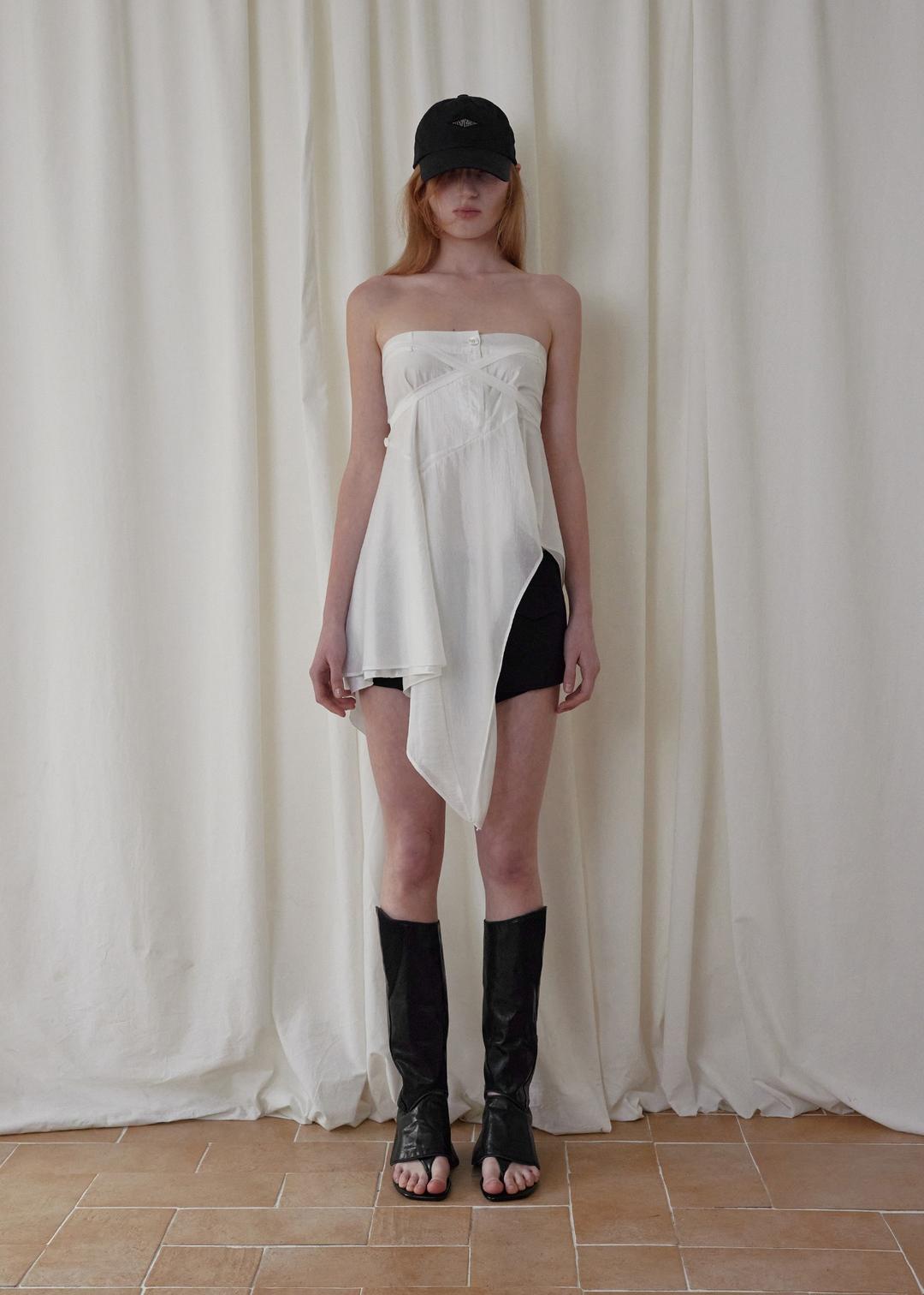 [3/25~ 발송] RUFFLE SKIRT & ONE PIECE, WHITE