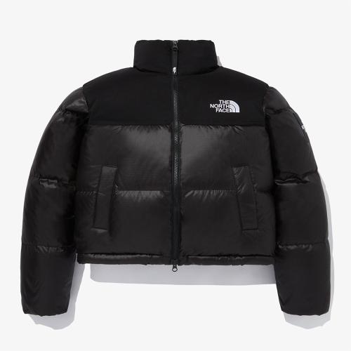 NJ1DQ80K 화이트라벨 여성 노벨티 눕시 RDS 다운 자켓_REAL BLACK