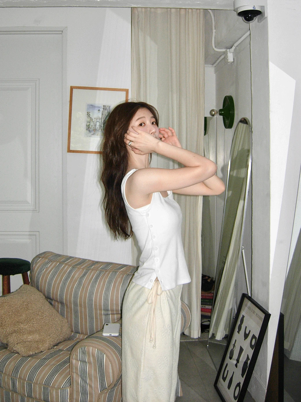 DO. Margot Side Button Top