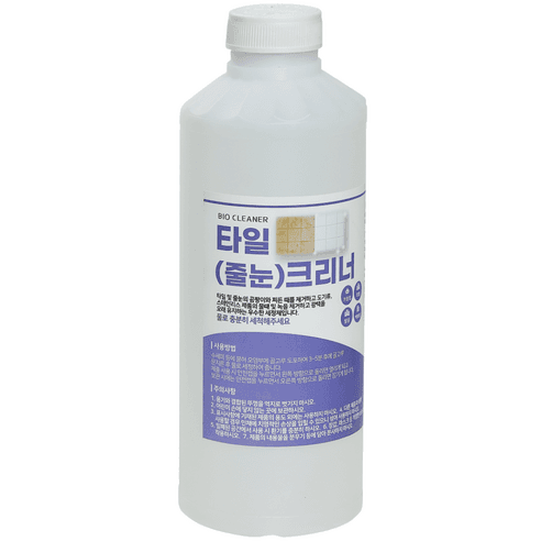 바이오드림 타일(줄눈)크리너 줄눈제거 욕실 주방 도기류 찌든때 제거 스텐 녹제거 광택 세척제, 1L, 1개