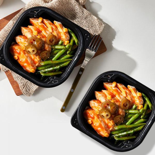 [특가기획] 비비드키친 숯불매콤 닭가슴살 저당도시락(2입) x 2개