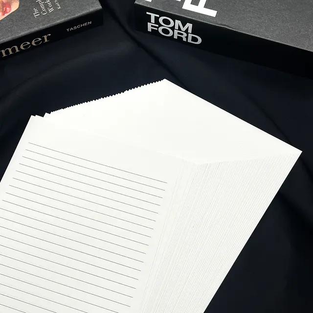 ⚡️번개배송⚡️ 고급 화이트 편지지 50장 대용량