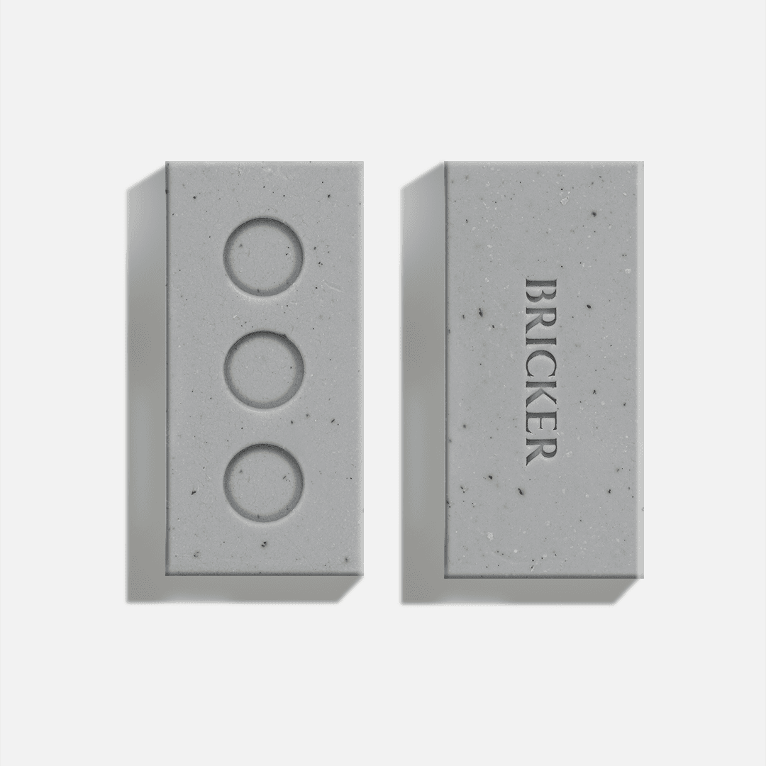 브릭커 머디 어성초 천연비누 140g (머드팩 고체팩)