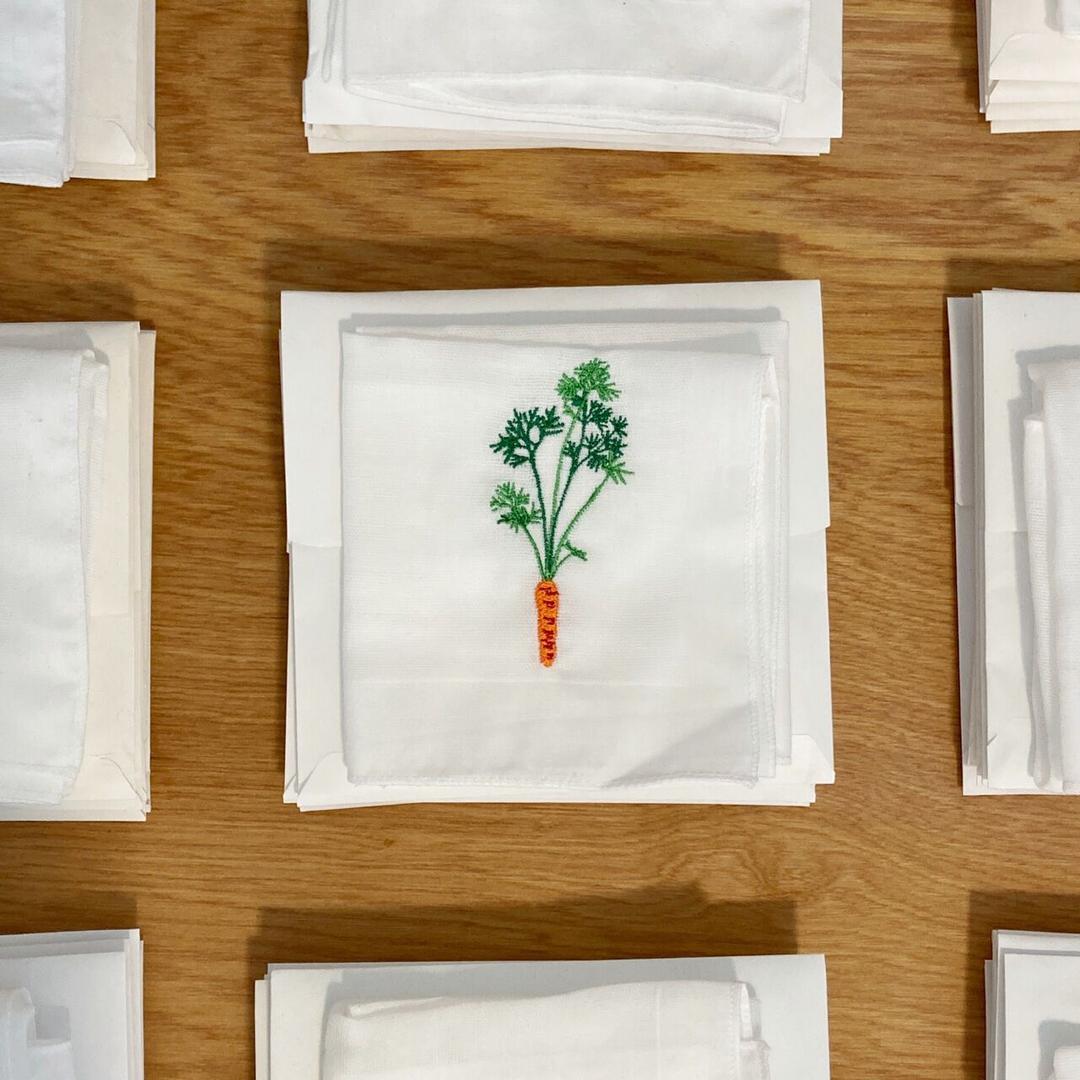 [Organic cotton Handkerchief] 구좌당근
