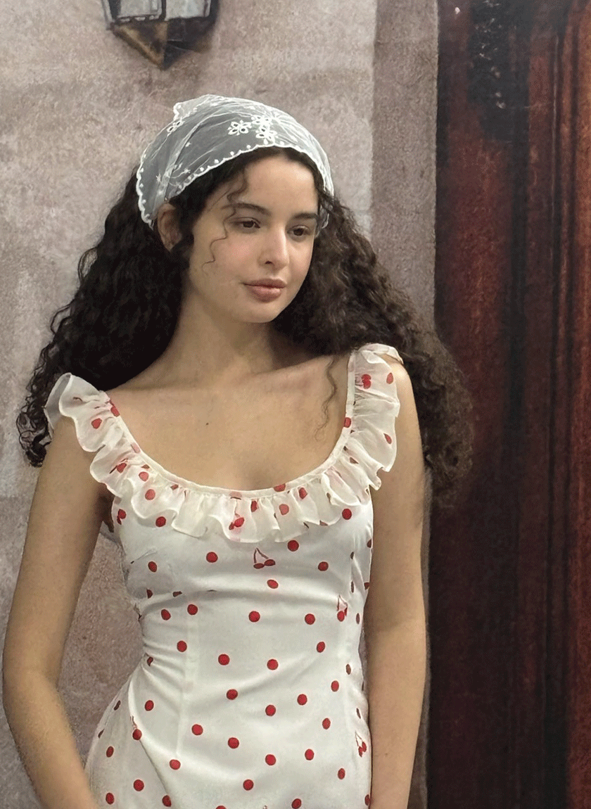 [2차] Cherry Dot Frill Dress (Red)