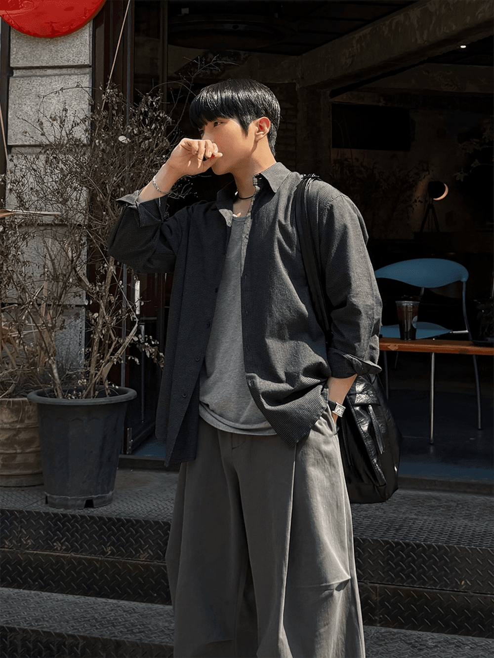 마르쉘 체크 셔츠 2 color