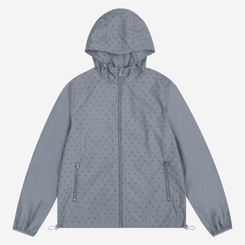 S CLEF DOT WINDBREAKER (GRAY)