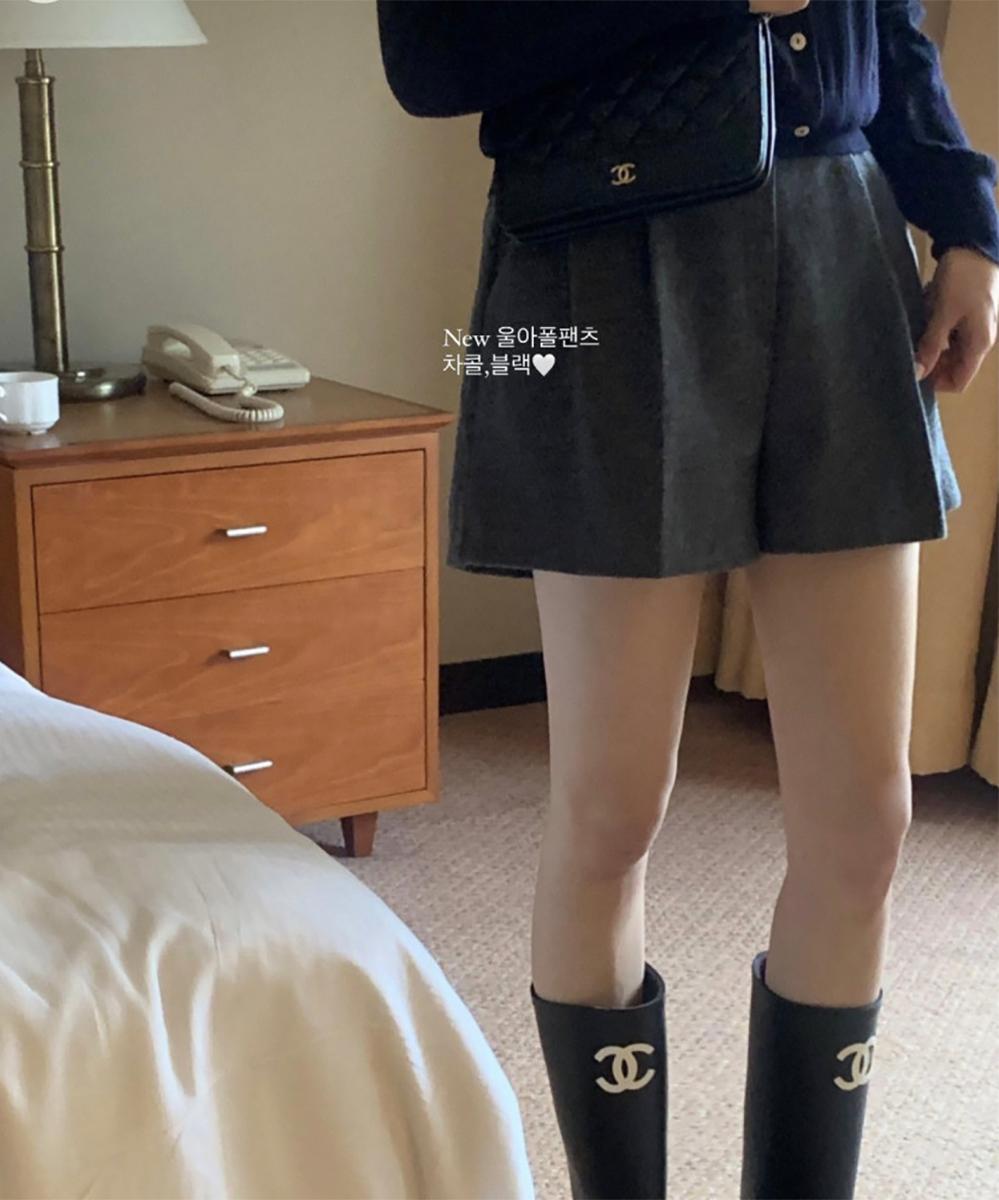 버나뎃 미엘 울 아폴 팬츠 (3col) miel 미엘