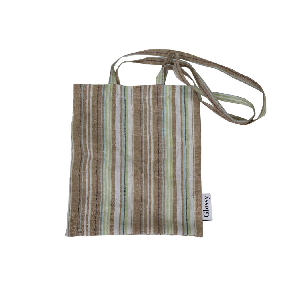 Stripe home ecobag(brown)