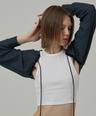 NATURAL CARDIGAN IN KHAKI GREY
