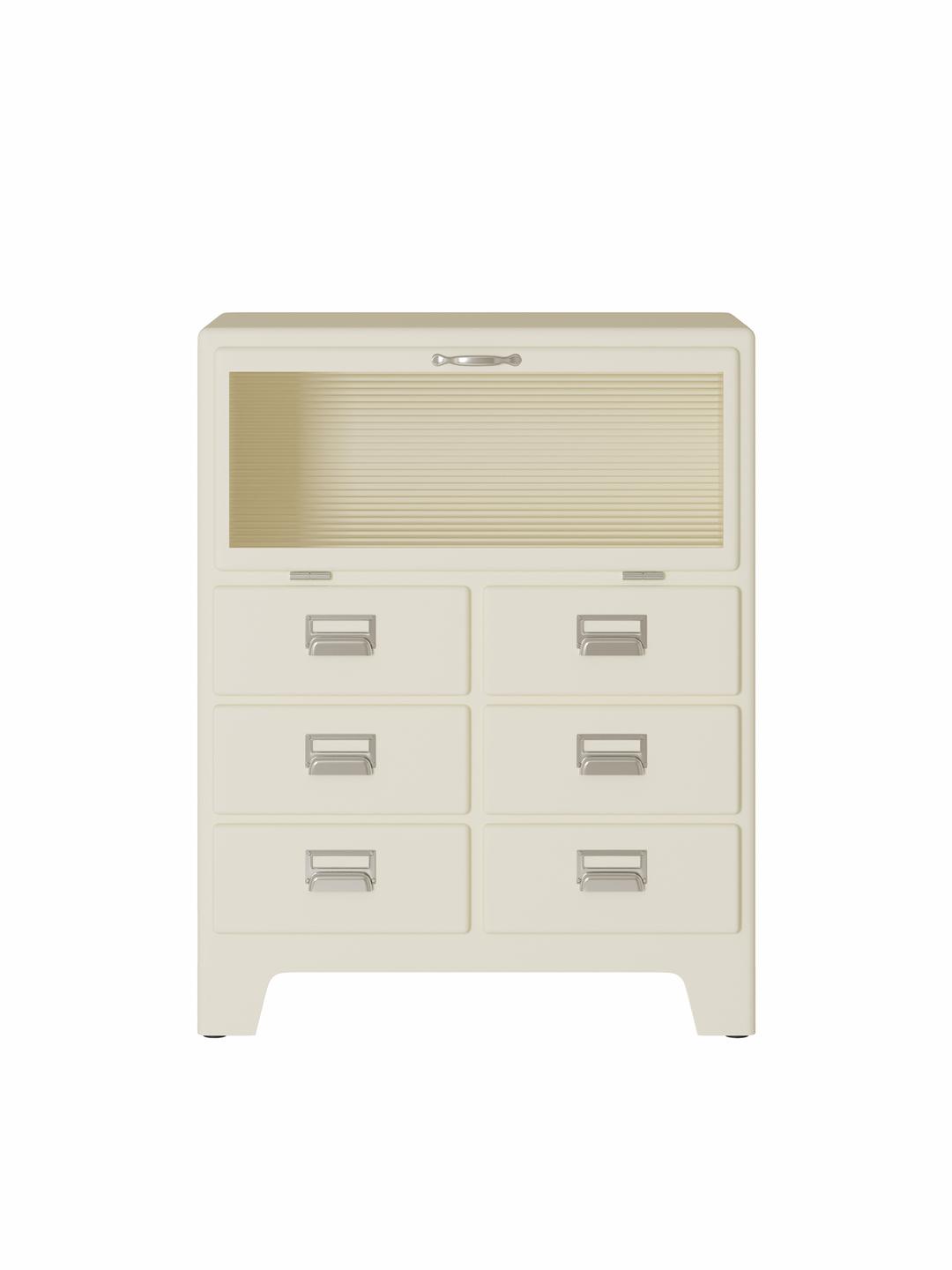 덜튼 캐비닛 철제 메탈 수납장 서랍형 2열 6단 dulton cabinet