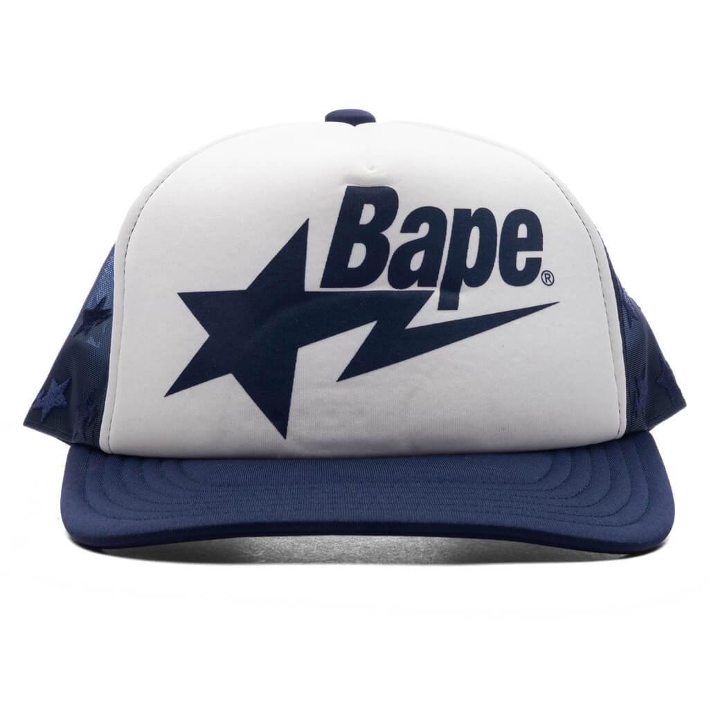 Bape STA Mesh Cap - Navy - Blue / O/S