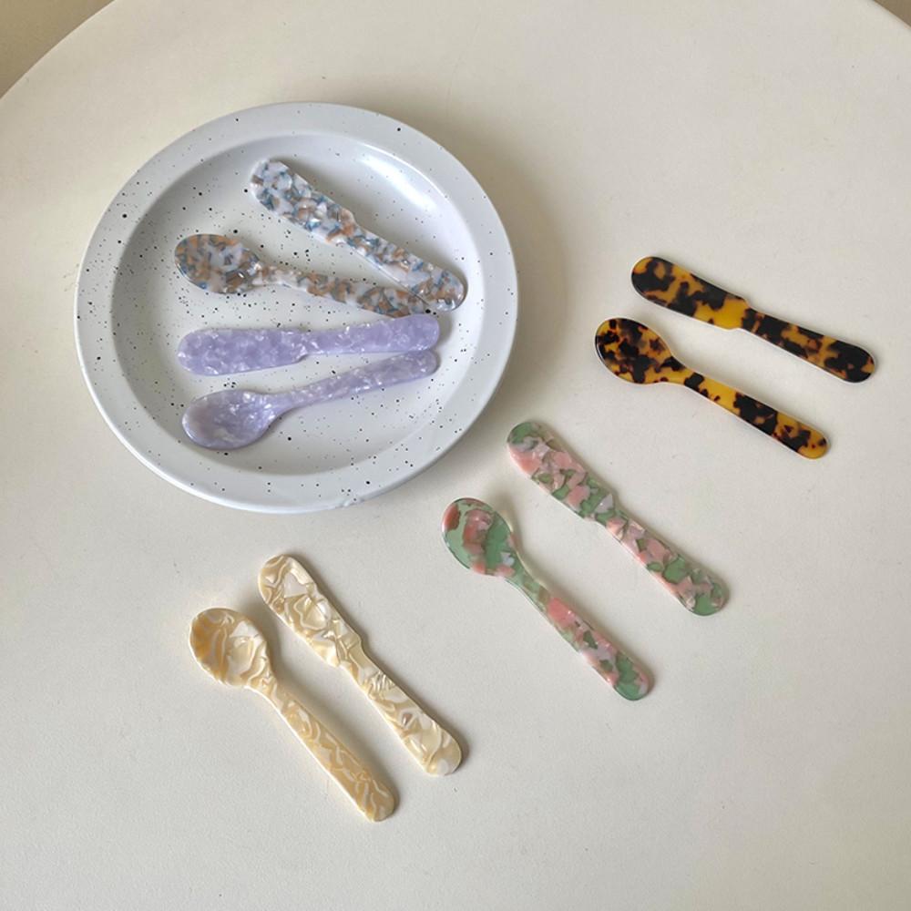 아크릴 양식기 버터 나이프 커피 스푼 머들러 세트 테이블웨어 집들이선물