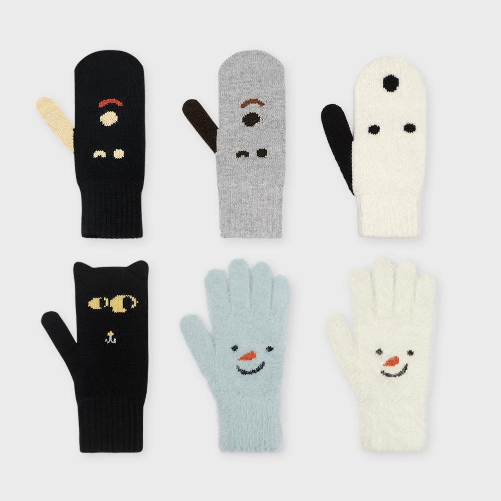 pattern gloves GIFT (11 colors)