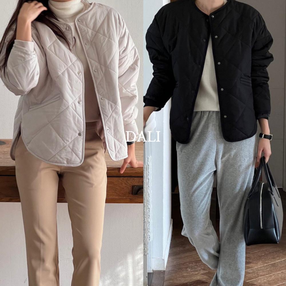 당일 인기재진행 24FW 모아니 더블린 자켓 퀼팅점퍼 누빔점퍼 / 달리언니