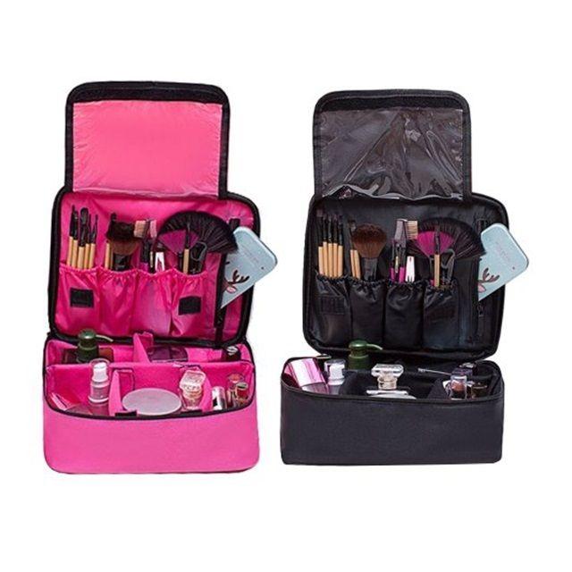 [무료배송]DNyne 메이크업 화장품파우치 정리가방 블랙