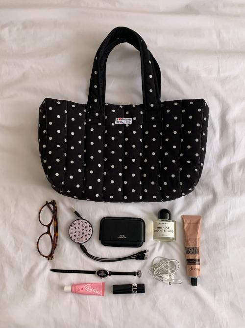 padded handy bag (dote) 도트 핸디백