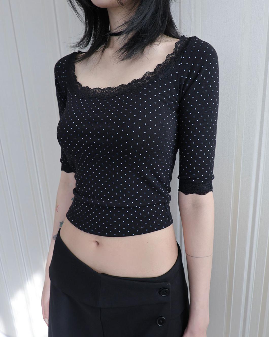 Muted Dot T (blue dot ver.)