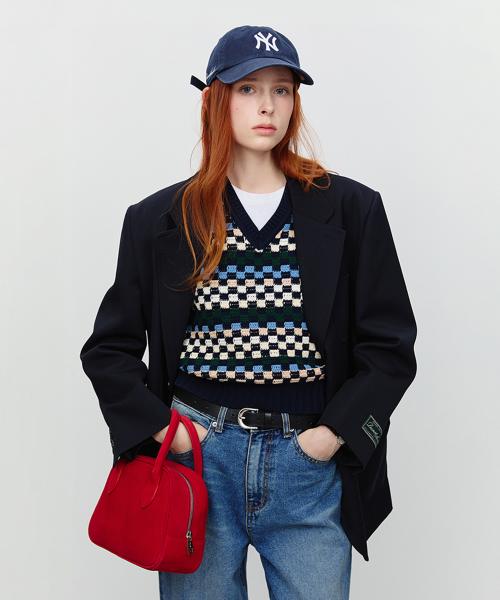 UNISEX OVERSIZED WOOL BLAZER_UDJA5A107_NAVY