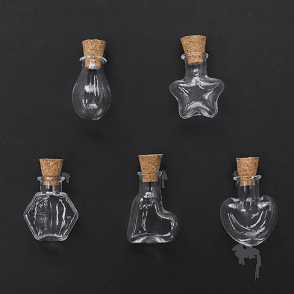 J1-미니어처 유리병 (약3cm)