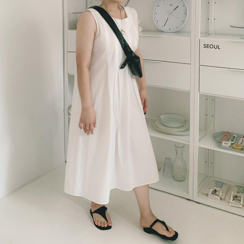 씨트 빅사이즈 나시 원피스