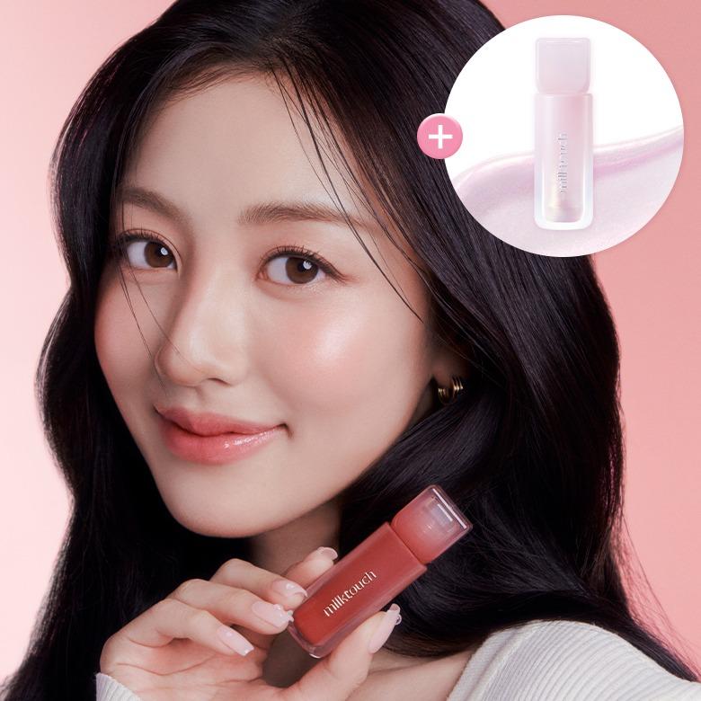 ★런칭특가 35%★ [밀크터치] 듀 스테인 쉬어 립&오로라 글로스