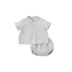 [베네베네] BABY) 루 스트라이프 셔츠 세트