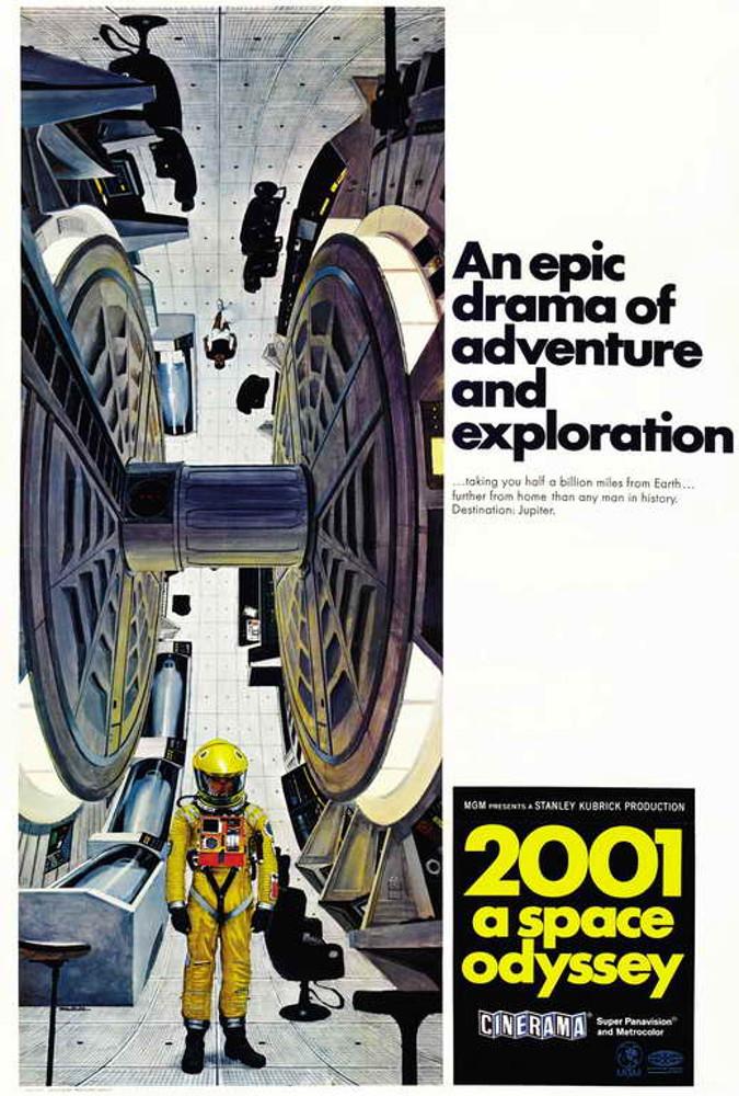 [수입미니포스터] 2001 스페이스 오디세이 B (2001: A Space Odyssey) (11X17인치)