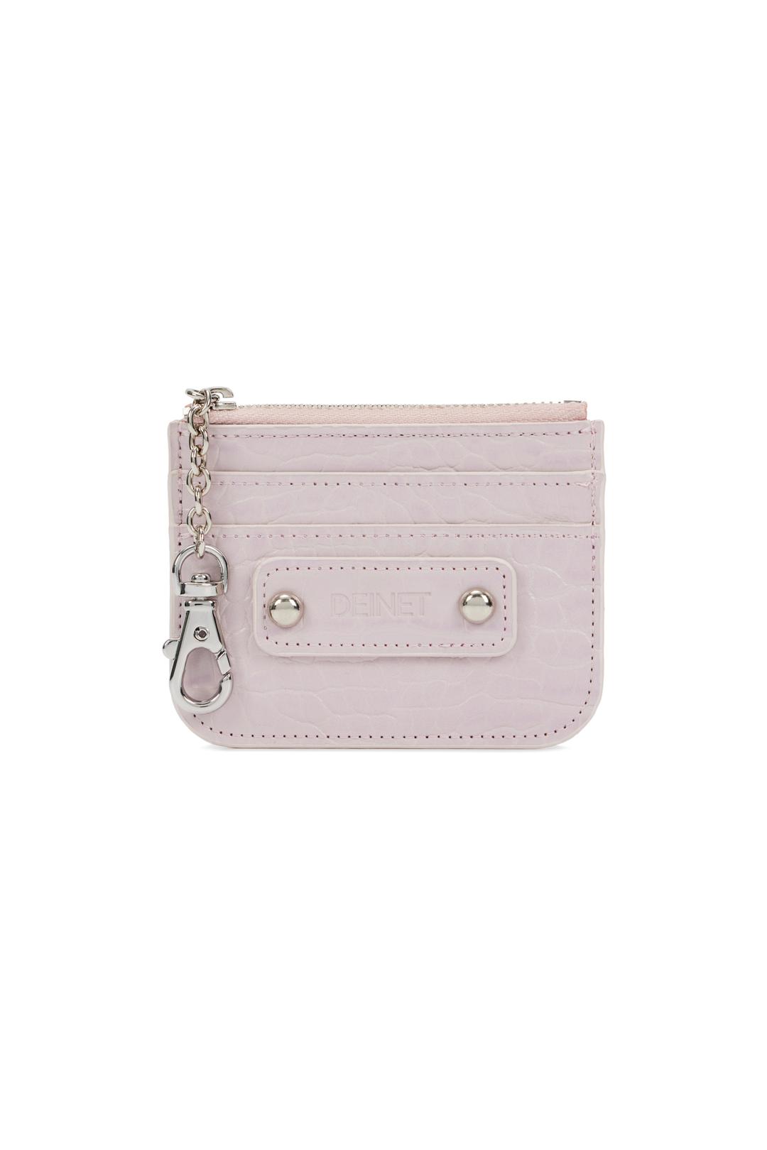 DEINET POCKET CARD WALLET IN LIGHT PURPLE