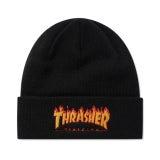 THRASHER Flame Logo Beanie 트레셔 플레임 로고 비니