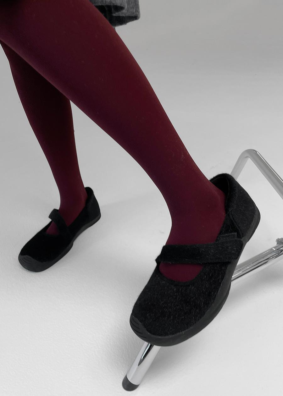 훌랑 와인컬러 스타킹 (150D)