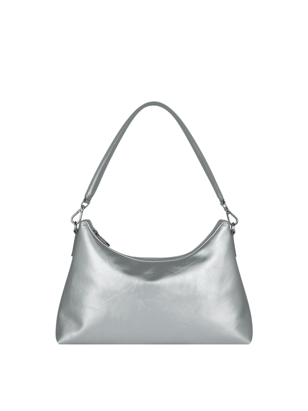 티디 숄더 백 실버