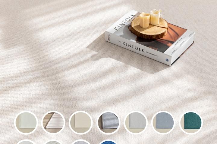 [10%쿠폰] 먼지없는 워셔블 거실 러그 카페트 생활방수/사계절/대형6size