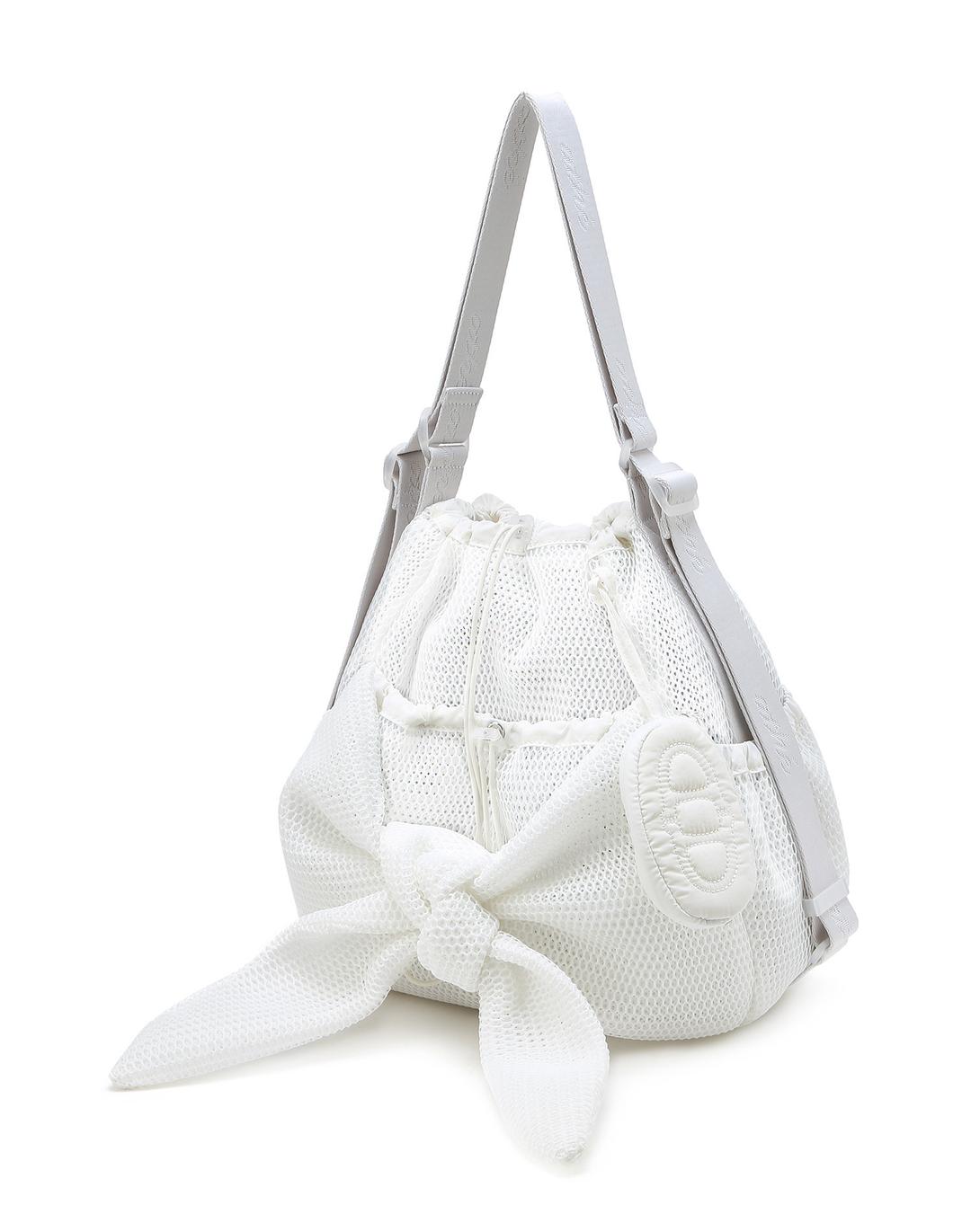 [브랜드몰 단독] RUBAN WHITE MESH RIBBON BACKPACK & SHOULDER BAG S
