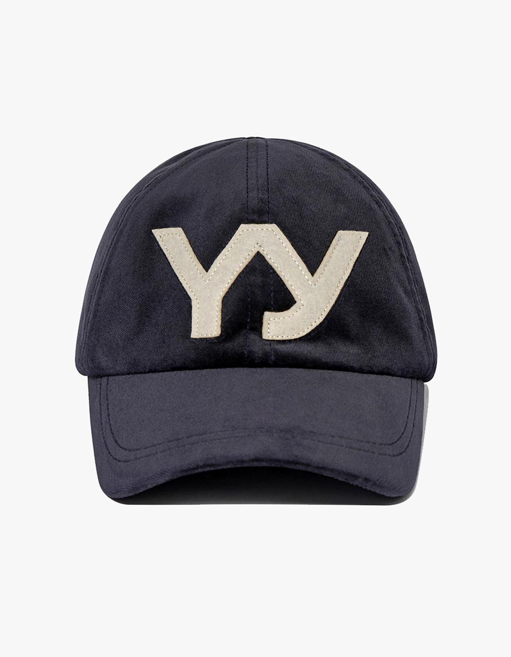 YY Velvet Ball Cap - Navy